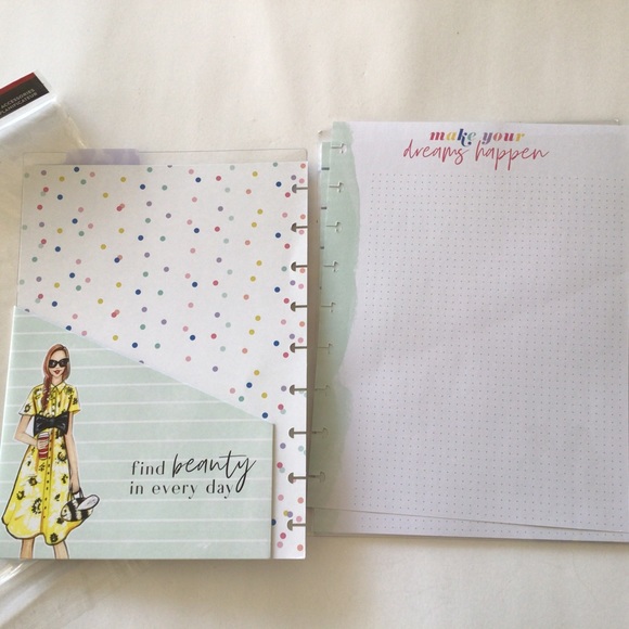 THE HAPPY PLANNER FASHION THEMED PLANNER ACCESSORY KIT NWT - Picture 9 of 10